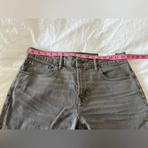 American Eagle Mens 33x27 Jeans Airflex + Athletic Fit Stone Gray NWT - Picture 6 of 10